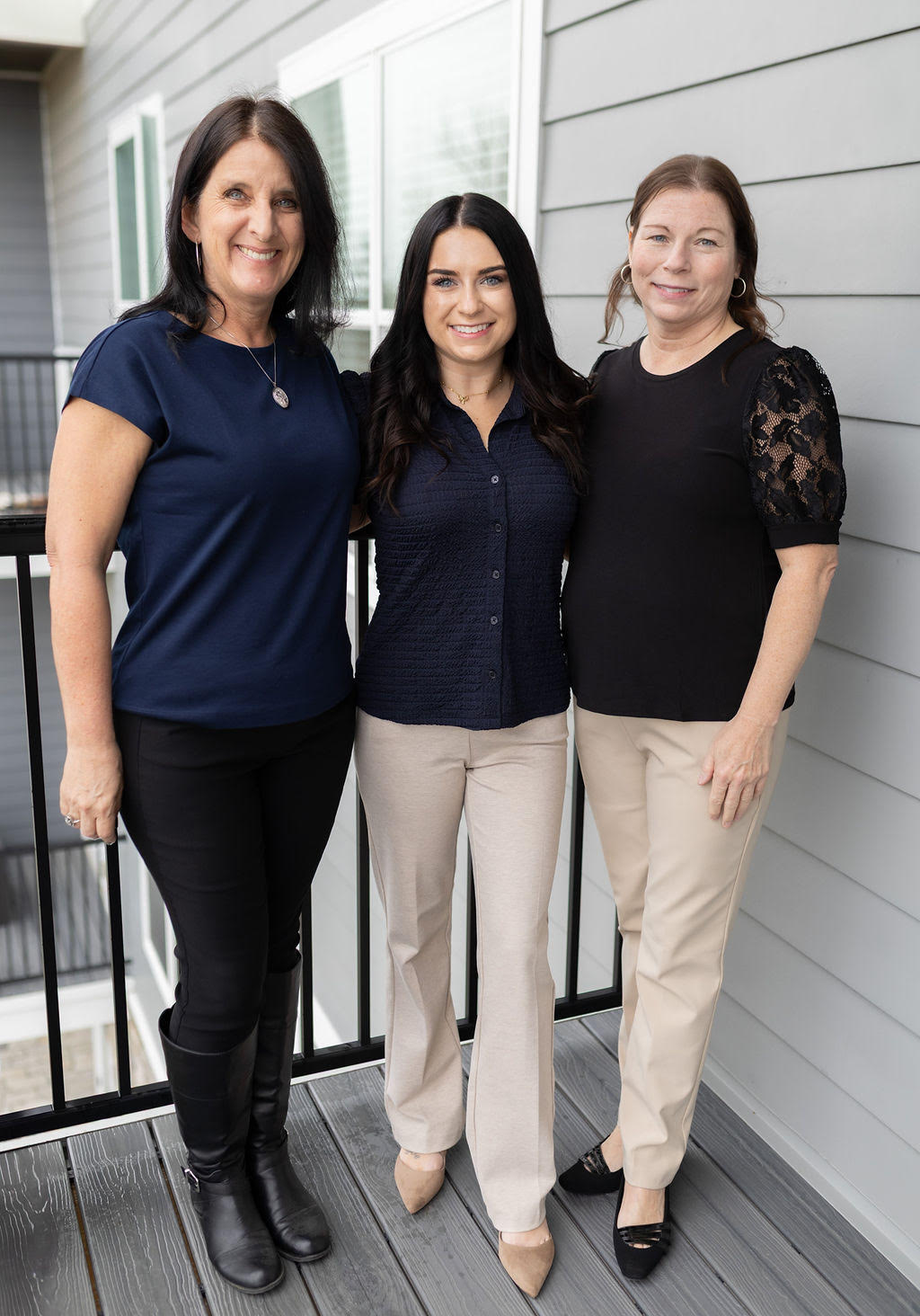 The A Lending Hand Senior Solutions team - Kendra, Brittney, and Tina